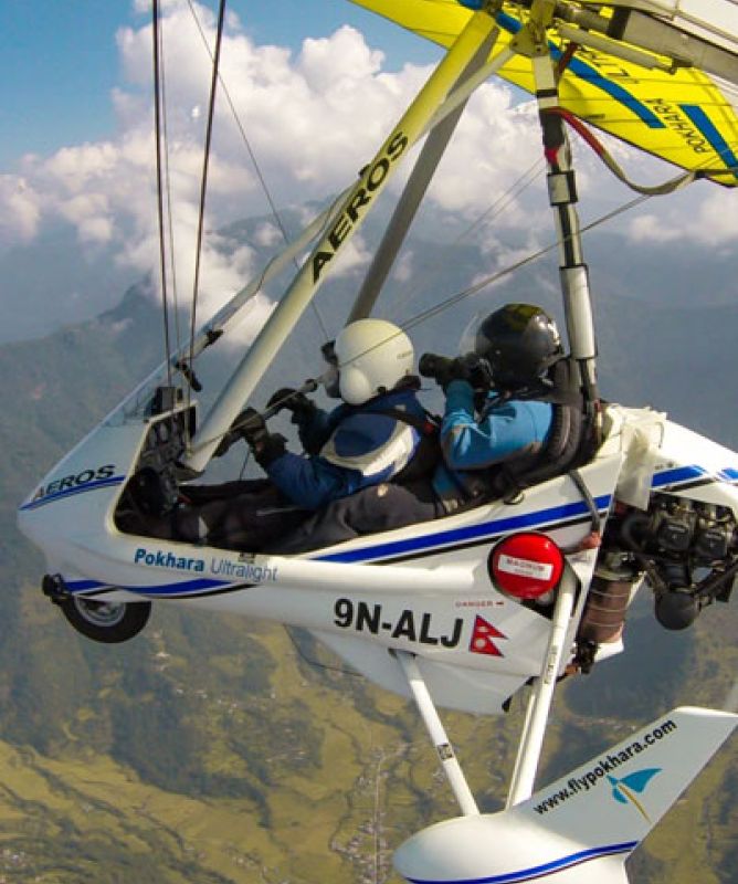 Paragliding thing to do in Sarangkot