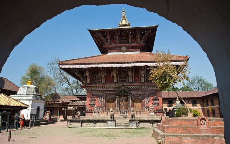 Changu Narayan temple in Kathmandu, Nepal