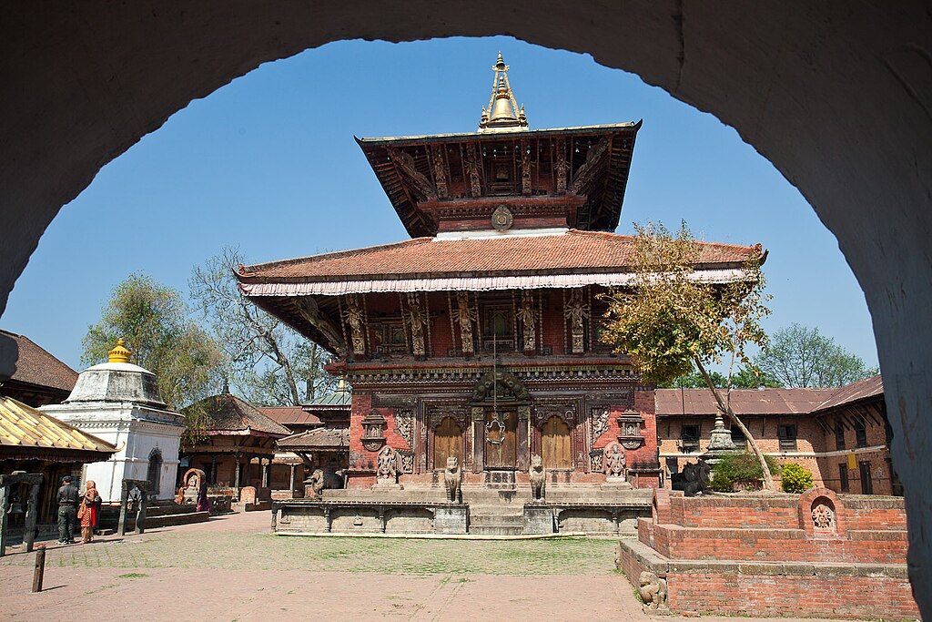 Changu Narayan temple in Kathmandu, Nepal