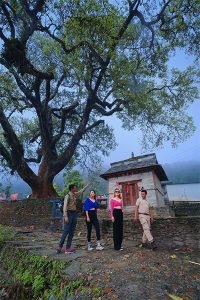 Hiking is one of the adventure activities in Sarangkot