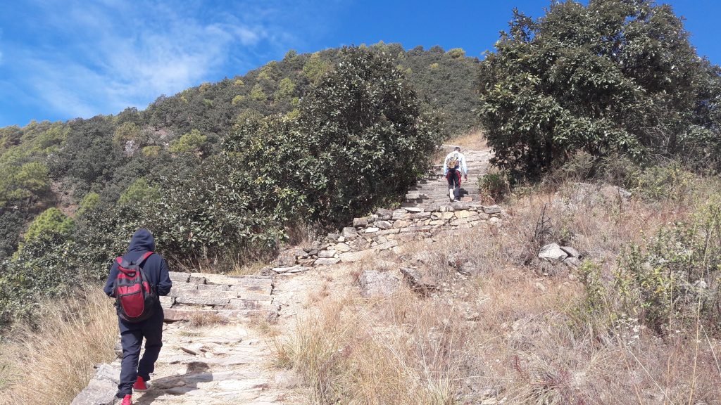 Two men Trekking in Kathmandu