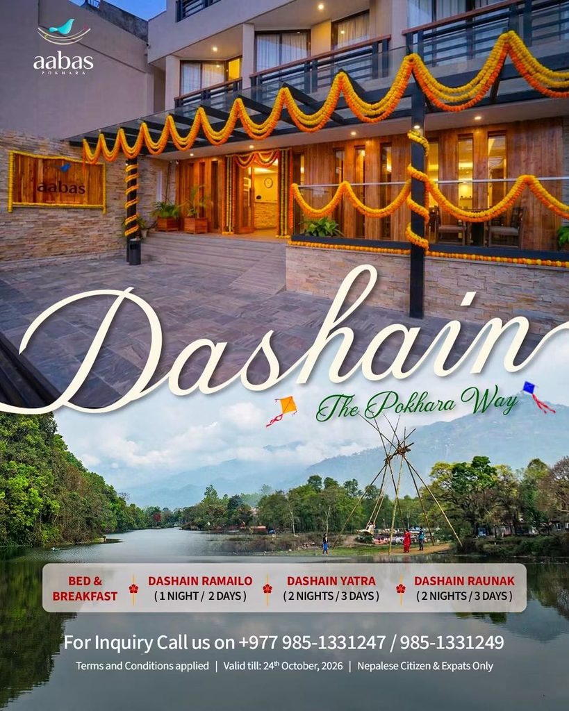 dashain celebration in aabas pokhara