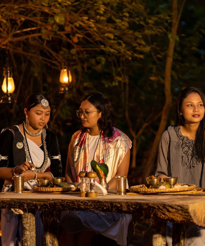 bush dinner experience