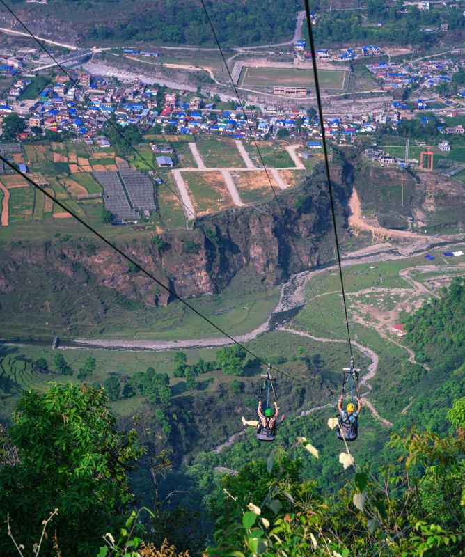 Paragliding thing to do in Sarangkot
